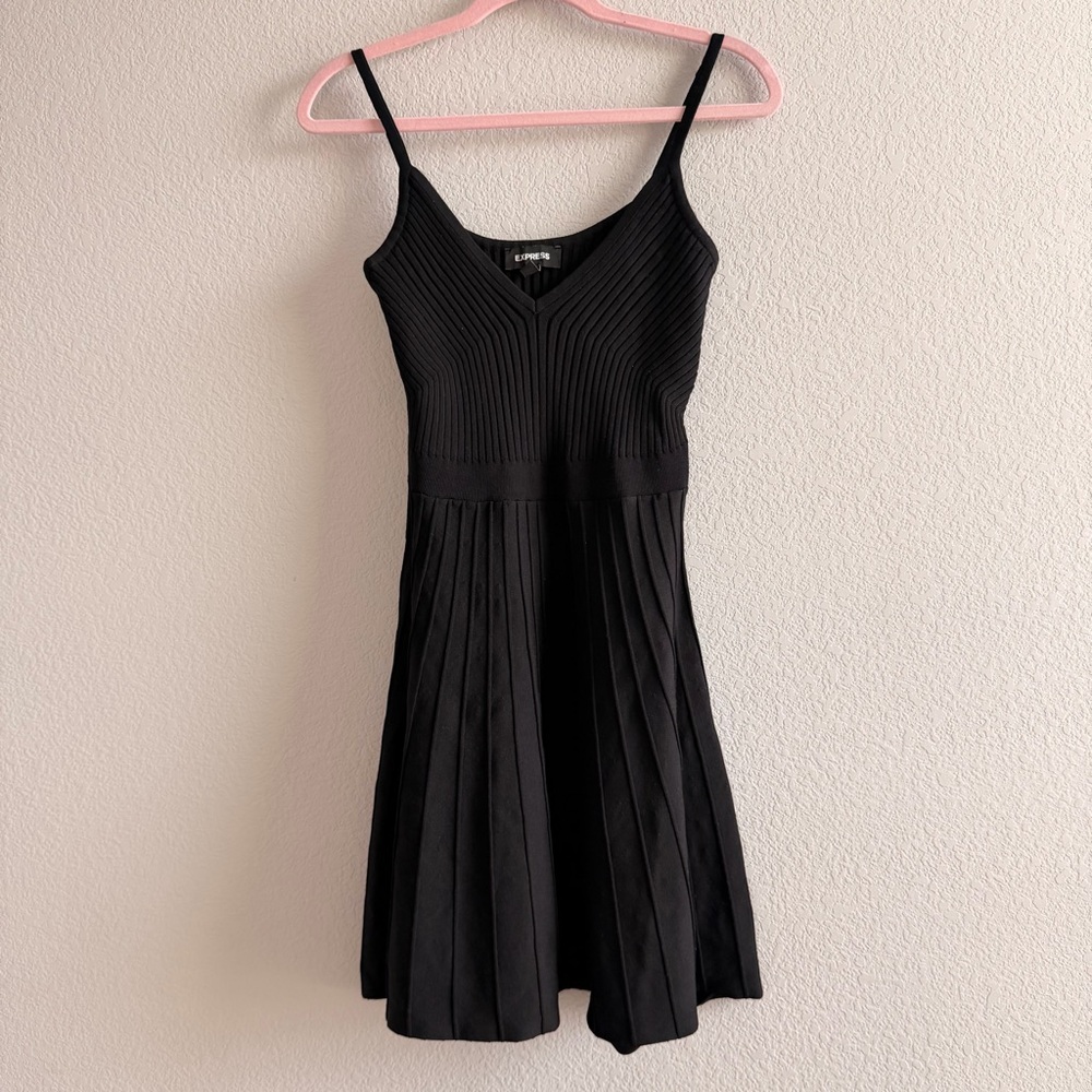 Express Black Mini Dress - Picture 4 of 6